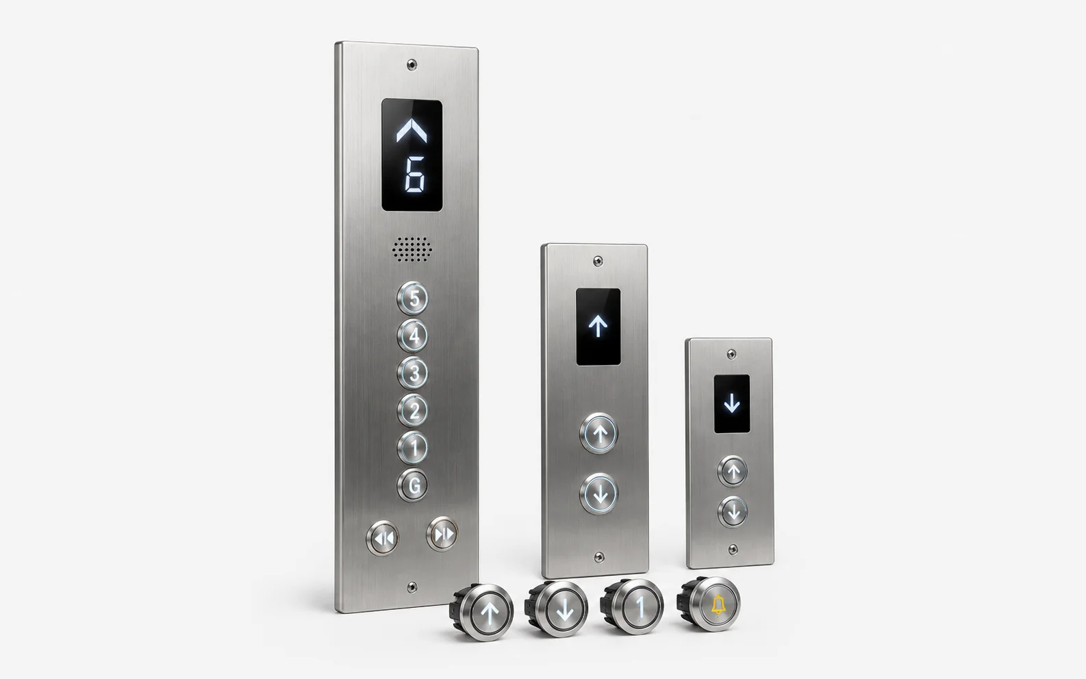Elevator Buttons, COP & LOP Panels